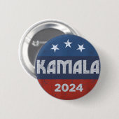 Kamala Harris 2024 voor President Ronde Button 5,7 Cm (Voorkant /achterkant)