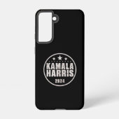 Kamala Harris 2024 voor President Samsung Galaxy Hoesje (Achterkant)