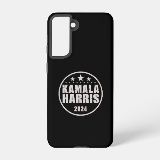 Kamala Harris 2024 voor President Samsung Galaxy Hoesje (Achterkant)