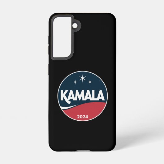  Kamala Harris 2024 voor President Samsung Galaxy Hoesje (Achterkant)