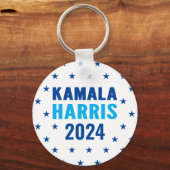 Kamala Harris 2024 voor President Sleutelhanger (Voorkant)