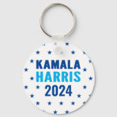 Kamala Harris 2024 voor President Sleutelhanger (Achterkant)