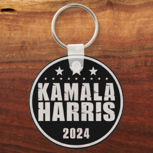 Kamala Harris 2024 voor President Sleutelhanger
