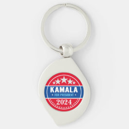 Kamala Harris 2024 voor President Sleutelhanger