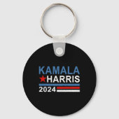  Kamala Harris 2024 voor President Sleutelhanger (Voorkant)