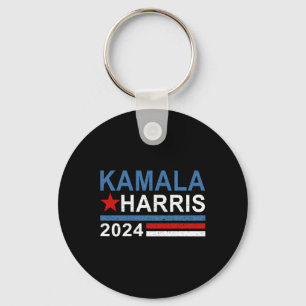  Kamala Harris 2024 voor President Sleutelhanger