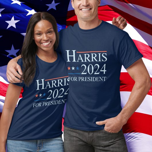 Kamala Harris 2024 voor President T-shirt