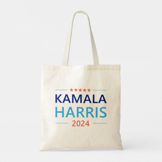 Kamala Harris 2024 voor President Tote Bag (Achterkant)