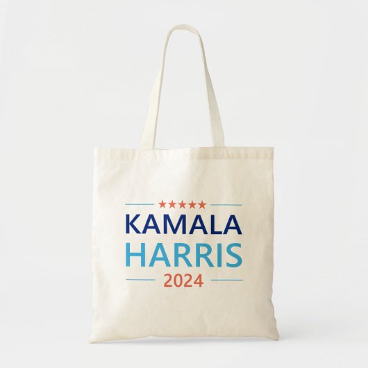 Kamala Harris 2024 voor President Tote Bag (Voorkant)