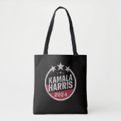 Kamala Harris 2024 voor President Tote Bag (Voorkant)