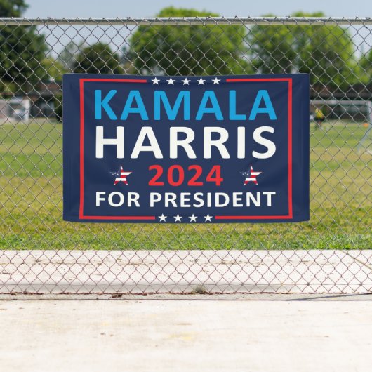 Kamala Harris 2024 voor President - Verkiezingen 2 Spandoek (Insitu)
