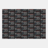 Kamala Harris 2024 voor verkiezingscampagne in Pre Inpakpapier Vel (Voorkant)