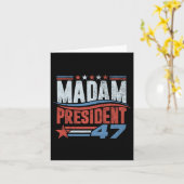 Kamala Harris 2024 voor verkiezingscampagne in Pre Kaart (Gele Bloem)