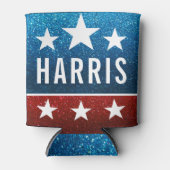 Kamala Harris 2024 Vooruitgang en eenheid Blikjeskoeler (Voorkant)