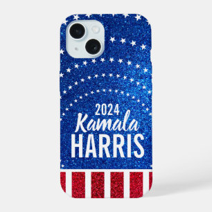 Kamala Harris 2024 Vooruitgang en eenheid iPhone 15 Case
