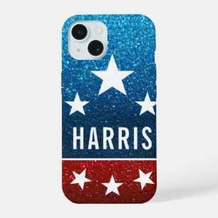 Kamala Harris 2024 Vooruitgang en eenheid iPhone 15 Case