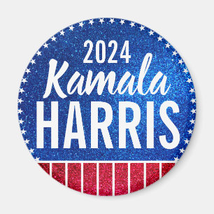 Kamala Harris 2024 Vooruitgang en eenheid Magneet