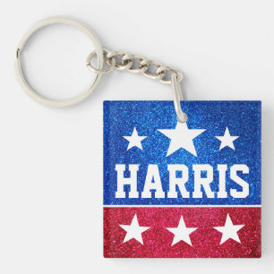 Kamala Harris 2024 Vooruitgang en eenheid Sleutelhanger