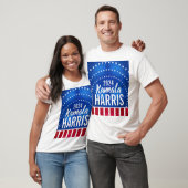 Kamala Harris 2024 Vooruitgang en eenheid T-shirt (Unisex)