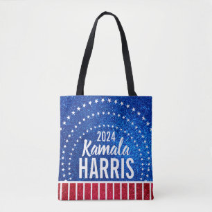 Kamala Harris 2024 Vooruitgang en eenheid Tote Bag