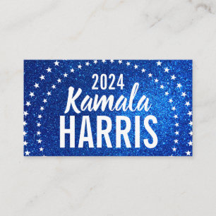 Kamala Harris 2024 Vooruitgang en eenheid Visitekaartje