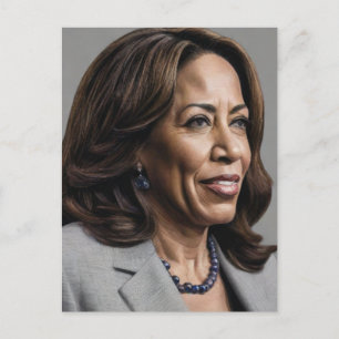 Kamala Harris 2024 VP voor President Black Women S Briefkaart