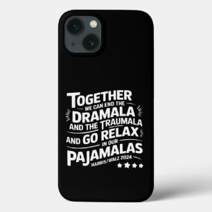 Kamala Harris 2024 We Kunnen Dramala Traumala Beëi Case-Mate iPhone Case