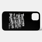 Kamala Harris 2024 We Kunnen Dramala Traumala Beëi Case-Mate iPhone Case (Achterkant (horizontaal))