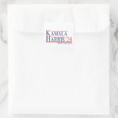 Kamala Harris 2024 Whatcha Got Madam President Vierkante Sticker (Tas)