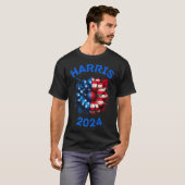 Kamala Harris 2024 Zonnebloem T-shirt (Voorkant volledig)