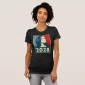 Kamala Harris 2028 Hoop T-shirt (Voorkant volledig)