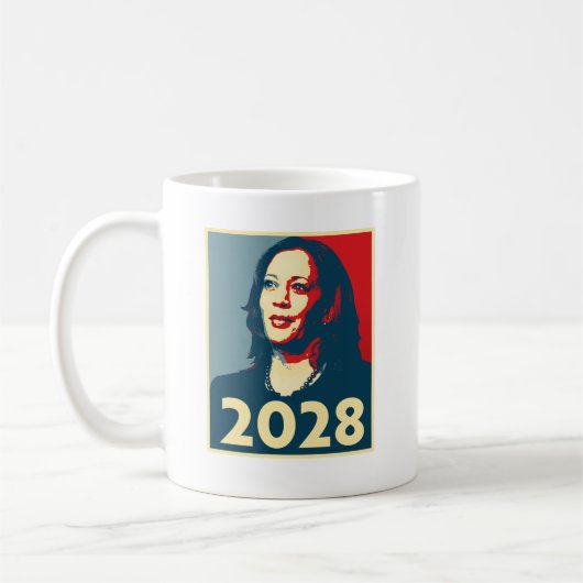 Kamala Harris 2028 Koffiemok (Links)