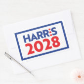 Kamala Harris 2028 Rechthoekige Sticker (Envelop)