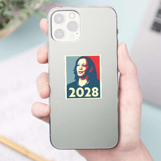 Kamala Harris 2028 Sticker (Telefoon)
