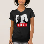 Kamala Harris 2028 T-shirt (Voorkant)