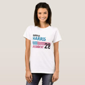 Kamala Harris 2028 T-shirt (Voorkant volledig)