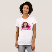 Kamala Harris '24 in het roze T-shirt (Voorkant volledig)