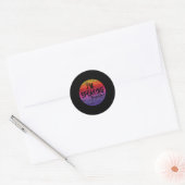 Kamala Harris 3 Ronde Sticker (Envelop)