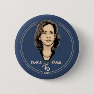 Kamala Harris 46 Ronde Button 5,7 Cm