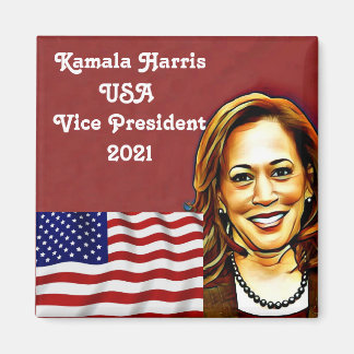 Kamala Harris 46e vice-Presidenten Magneet
