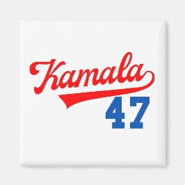 Kamala Harris 47 e - President 47 e Magneet