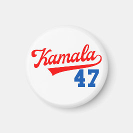 Kamala Harris 47 e - President 47 e Magneet