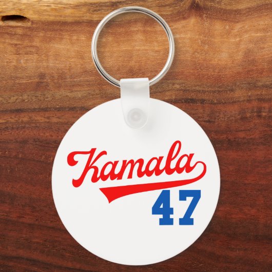 Kamala Harris 47 e - President 47 e Sleutelhanger (Achterkant)