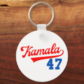 Kamala Harris 47 e - President 47 e Sleutelhanger (Voorkant)