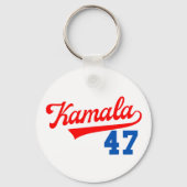 Kamala Harris 47 e - President 47 e Sleutelhanger (Achterkant)