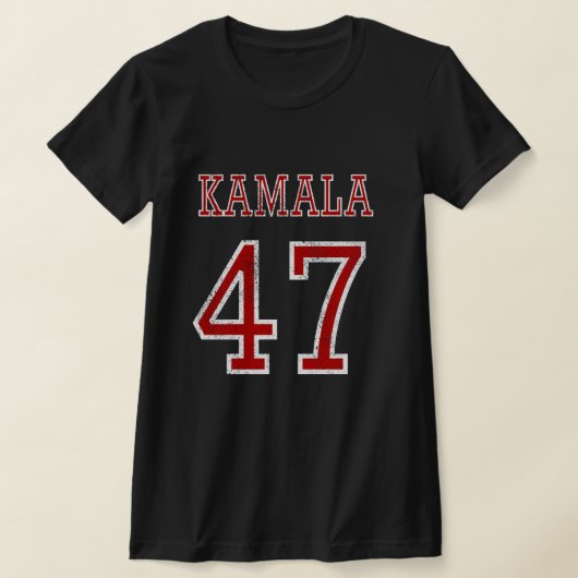Kamala Harris 47 Verkiezingen 2024 Mannen Vrouwen  T-shirt (Laagn)