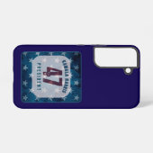 Kamala Harris 47e President Samsung Galaxy Hoesje (Achterkant horizontaal)