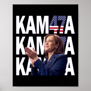Kamala Harris 47e President van de Verenigde State Poster