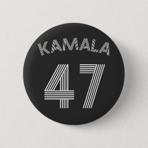 Kamala Harris 47e president Verkiezingscadeau Ronde Button 5,7 Cm