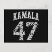 Kamala Harris 47e President VS Amerika 2024 Briefkaart (Voorkant)